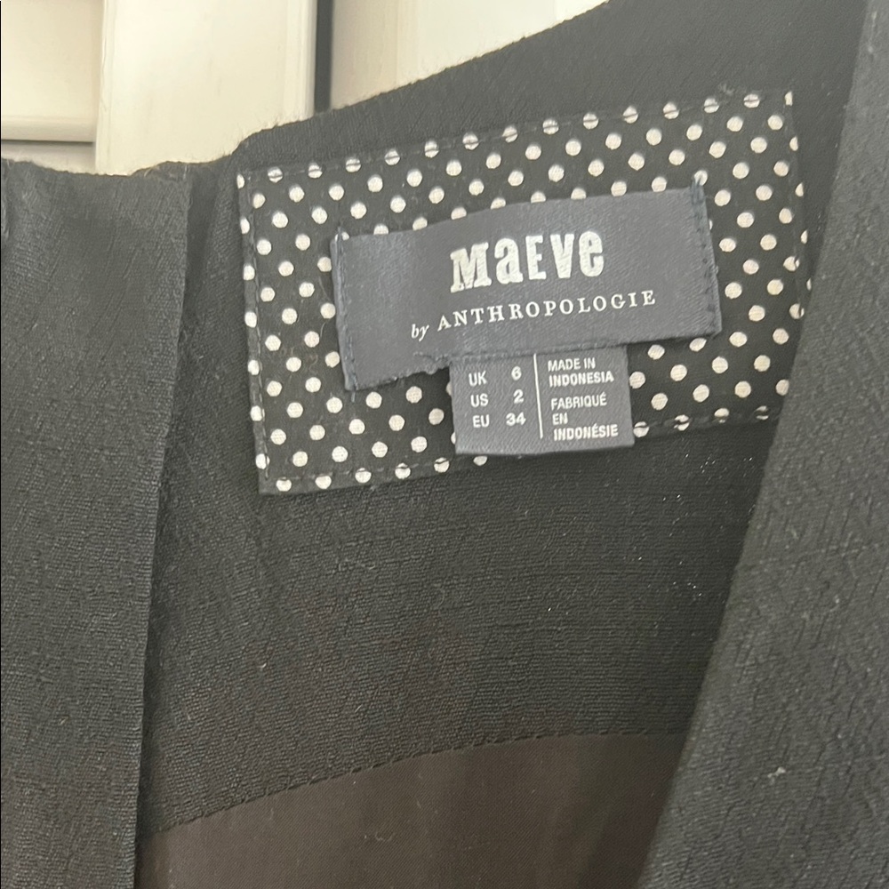 Maeve by Anthropologie Elegant Black Maxi Dress - Picture 4 of 10